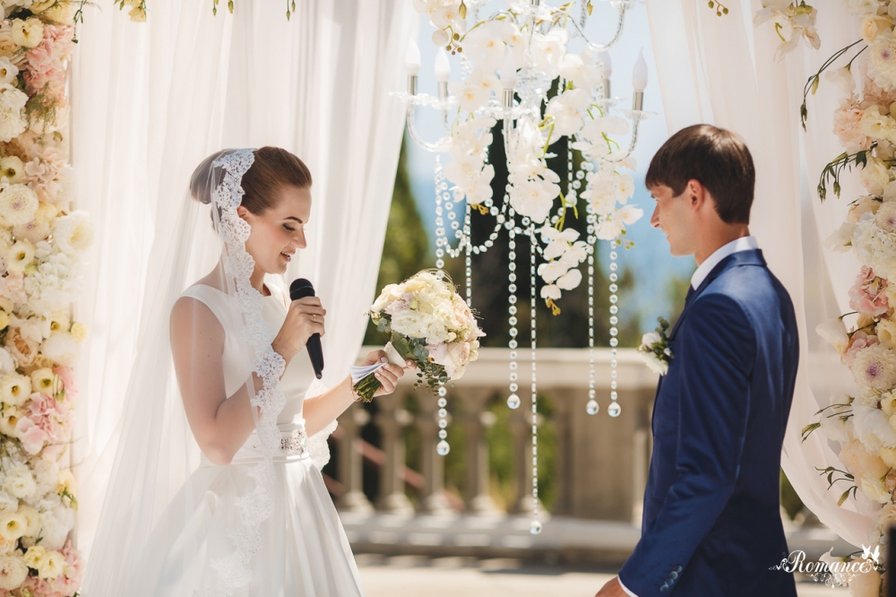 Свадьба в Крыму от агентства Romance